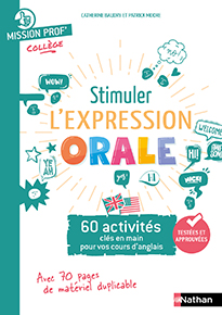 Mission Prof Stimuler L Expression Orale Ditions Nathan