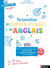 Mission Prof&#39; :&nbsp;Personnaliser les apprentissages en anglais&nbsp;